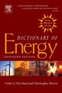 Cover: Dictionary of Energy - Elsevier