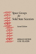 Cover: Space Groups for Solid State Scientists - Academic Press