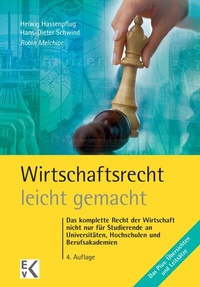 Abbildung von: Wirtschaftsrecht - leicht gemacht. - Ewald von Kleist Verlag