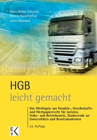 Abbildung von: HGB - leicht gemacht. - Ewald von Kleist Verlag