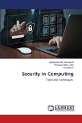 Cover: Security in Computing - LAP Lambert Academic Publishing
