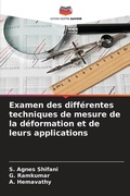 Cover: Examen des differentes techniques de mesure de la deformation et de leurs applications - Editions Notre Savoir