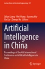 Cover: Artificial Intelligence in China - Springer