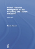 Cover: Human Resource Management for Hospitality, Tourism and Events - Routledge