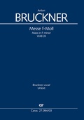 Cover: Messe in f-Moll (Klavierauszug) - Carus-Verlag