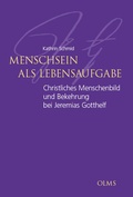 Cover: Menschsein als Lebensaufgabe - Georg Olms Verlag