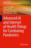 Cover: Advanced AI and Internet of Health Things for Combating Pandemics - Springer