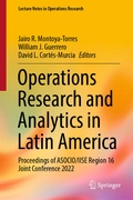 Cover: Operations Research and Analytics in Latin America - Springer
