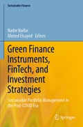Cover: Green Finance Instruments, FinTech, and Investment Strategies - Springer