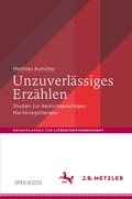 Cover: Unzuverl&auml;ssiges Erz&auml;hlen - J.B. Metzler