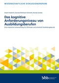 Cover: Das kognitive Anforderungsniveau von Ausbildungsberufen - Verlag Barbara Budrich