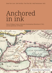 Enlarge image Cover: Anchored in ink - Universitätsverlag Potsdam