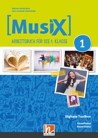 Abbildung von: MusiX 1 A (Lehrplan 2023) Digitale Toolbox Einzellizenz - Helbling