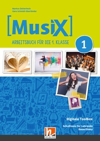 Abbildung von: MusiX 1 A (Lehrplan 2023) Digitale Toolbox Schullizenz - Helbling