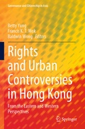 Cover: Rights and Urban Controversies in Hong Kong - Springer