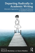 Cover: Departing Radically in Academic Writing - Routledge