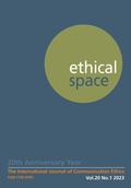 Cover: Ethical Space Vol. 20 Issue 1 - Theschoolbook.com