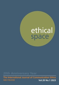 Enlarge image Cover: Ethical Space Vol. 20 Issue 1 - Theschoolbook.com