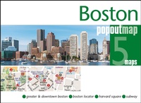 Abbildung von: Boston PopOut Map - PopOut Maps