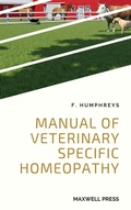 Cover: Manual of Veterinary Specific Homeopathy - Mjp Publishers