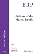 Cover: In Defense of the Marital Family - Martinus Nijhoff