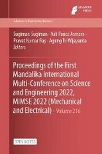 Enlarge image Cover: Proceedings of the First Mandalika International Multi-Conference on Science and Engineering 2022, MIMSE 2022 (Mechanical and Electrical) - Atlantis Press