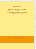 Cover: Syriac Liturgy in India - Harrassowitz Verlag