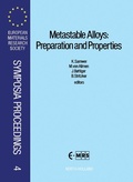 Cover: Metastable Alloys: Preparation and Properties - Elsevier