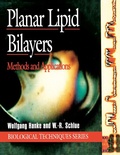 Cover: Planar Lipid Bilayers - Academic Press
