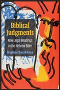 Cover: Biblical Judgments - The University of Michigan Press