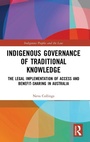 Cover: Indigenous Governance of Traditional Knowledge - Routledge