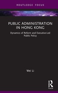 Cover: Public Administration in Hong Kong - Routledge