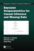Cover: Bayesian Nonparametrics for Causal Inference and Missing Data - Chapman & Hall/CRC