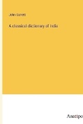 Cover: A classical dictionary of India - Anatiposi Verlag