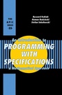 Cover: An Introduction to Programming with Specifications - Academic Press