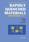 Cover: Rapidly Quenched Materials - Elsevier