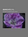Cover: Berichte (11 ) - Rarebooksclub.com