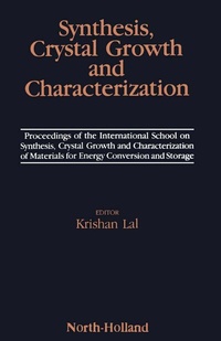 Abbildung von: Synthesis, Crystal Growth and Characterization - Elsevier