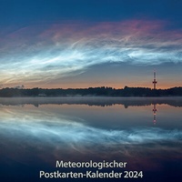 Bild vergrößern Bild: Meteorologischer Postkarten-Kalender 2024 - Borntraeger