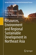 Cover: Resources, Environment and Regional Sustainable Development in Northeast Asia - Springer