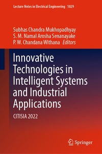 Abbildung von: Innovative Technologies in Intelligent Systems and Industrial Applications - Springer