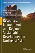 Cover: Resources, Environment and Regional Sustainable Development in Northeast Asia - Springer