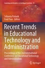Cover: Recent Trends in Educational Technology and Administration - Springer