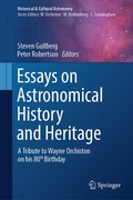 Cover: Essays on Astronomical History and Heritage - Springer