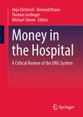Cover: Money in the Hospital - Springer