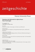 Cover: Deserteure der Wehrmacht im alpinen Raum - V&R unipress