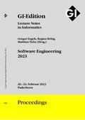 Cover: GI Edition Proceedings Band 332 "Software Engineering 2023" - K&ouml;llen