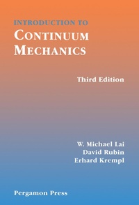 Enlarge image Cover: Introduction to Continuum Mechanics - Elsevier