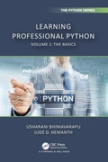Cover: Learning Professional Python - Chapman & Hall/CRC