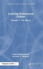 Cover: Learning Professional Python - Chapman & Hall/CRC